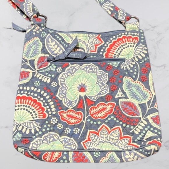 Vera Bradley Multicolor Cotton Crossbody Bag - Picture 4 of 5